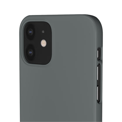 Graphite Grey - iPhone Snap Case