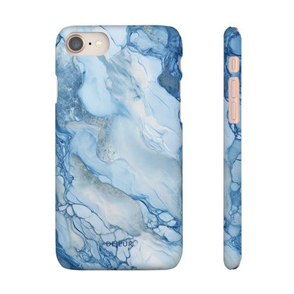 Sky Blue Marble - iPhone Snap Case