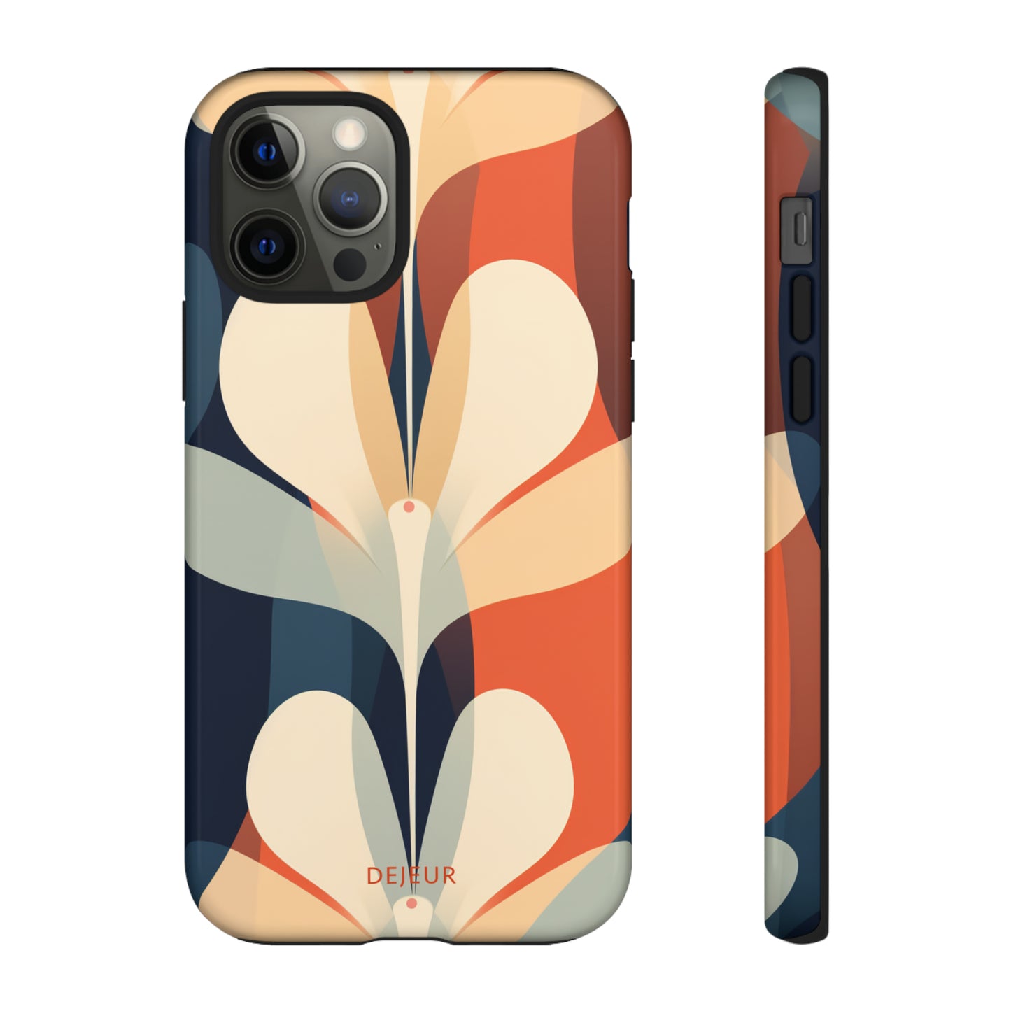 Floral Pattern Symmetrical - iPhone Tough Case