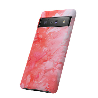 Rose Pink Marble - Google Pixel Tough Case