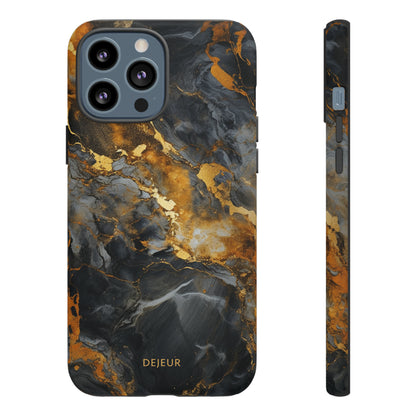 Platinum Gold Marble - iPhone Tough Case