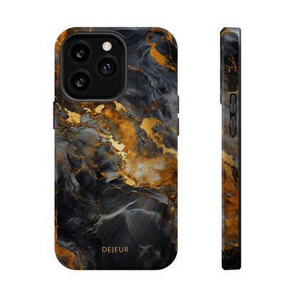 Platinum Gold Marble - iPhone MagSafe Tough Case