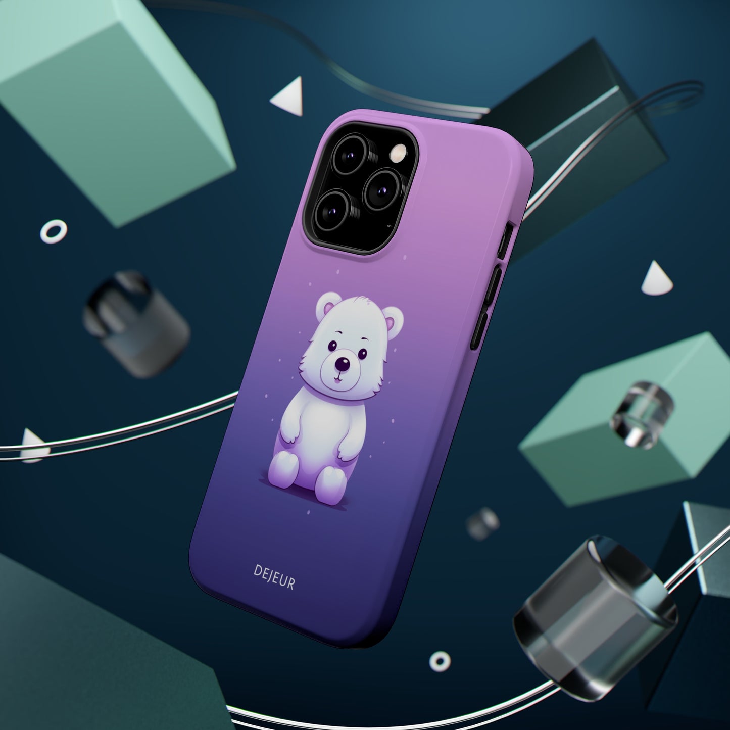 Violet Bear - iPhone MagSafe Tough Case