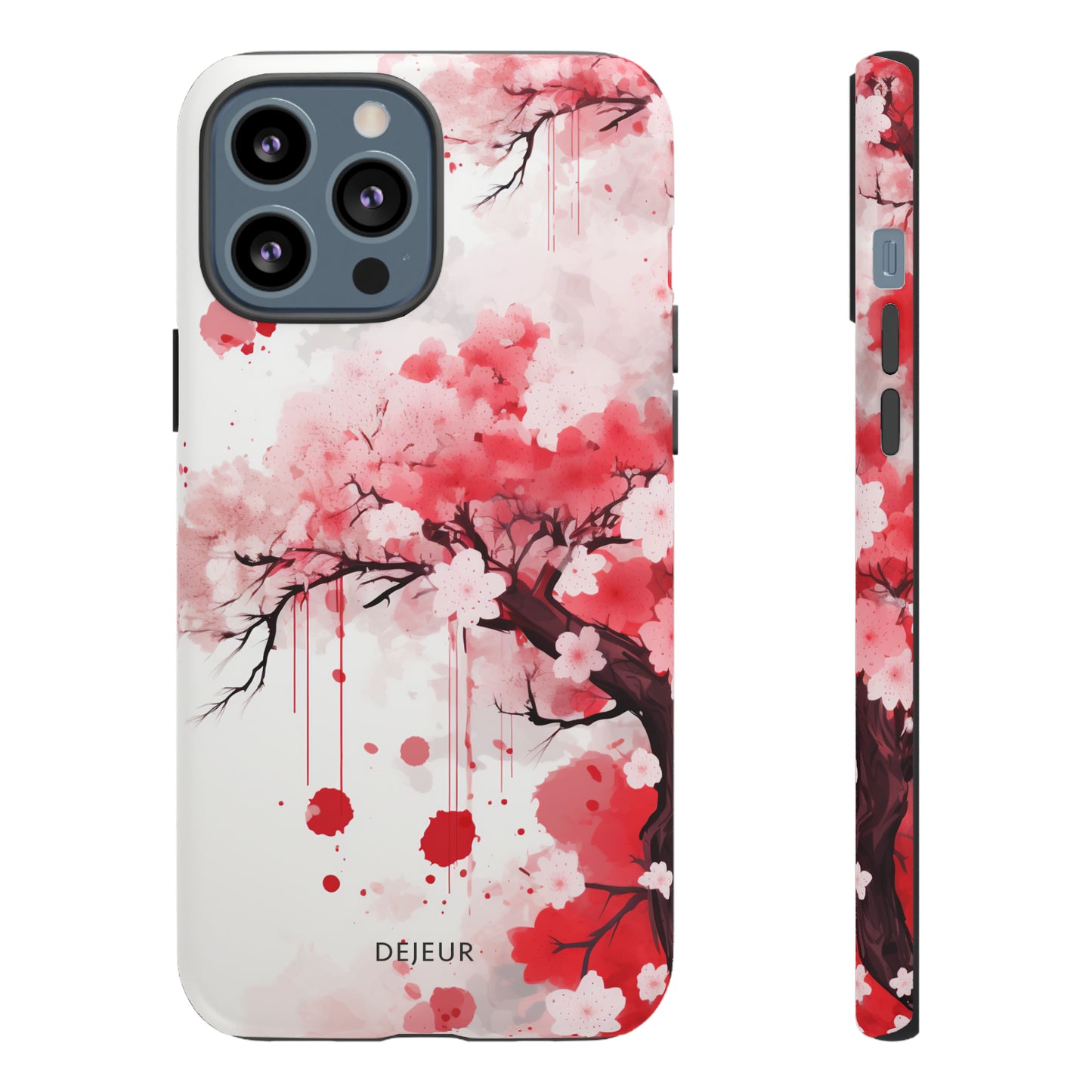 Cherry Blossom Painting - iPhone Tough Case