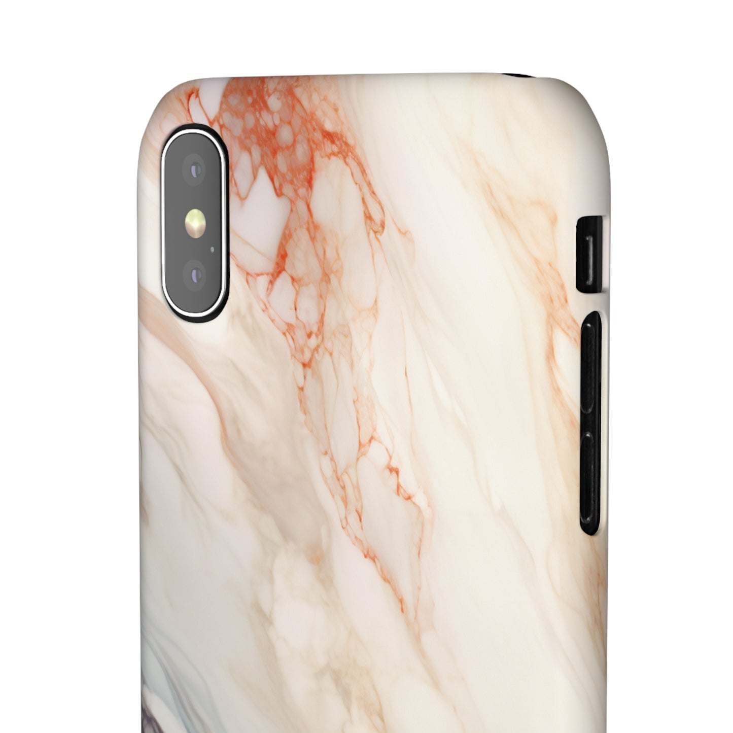 Ash Sandstone Marble - iPhone Snap Case