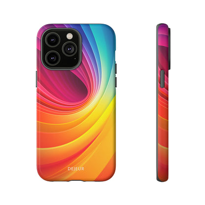 Rainbow Swirl - iPhone Tough Case