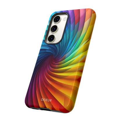 Rainbow Spiral - Samsung Galaxy Tough Case