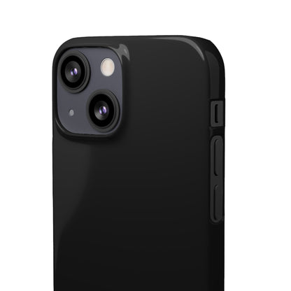 Carbon Black - iPhone Snap Case