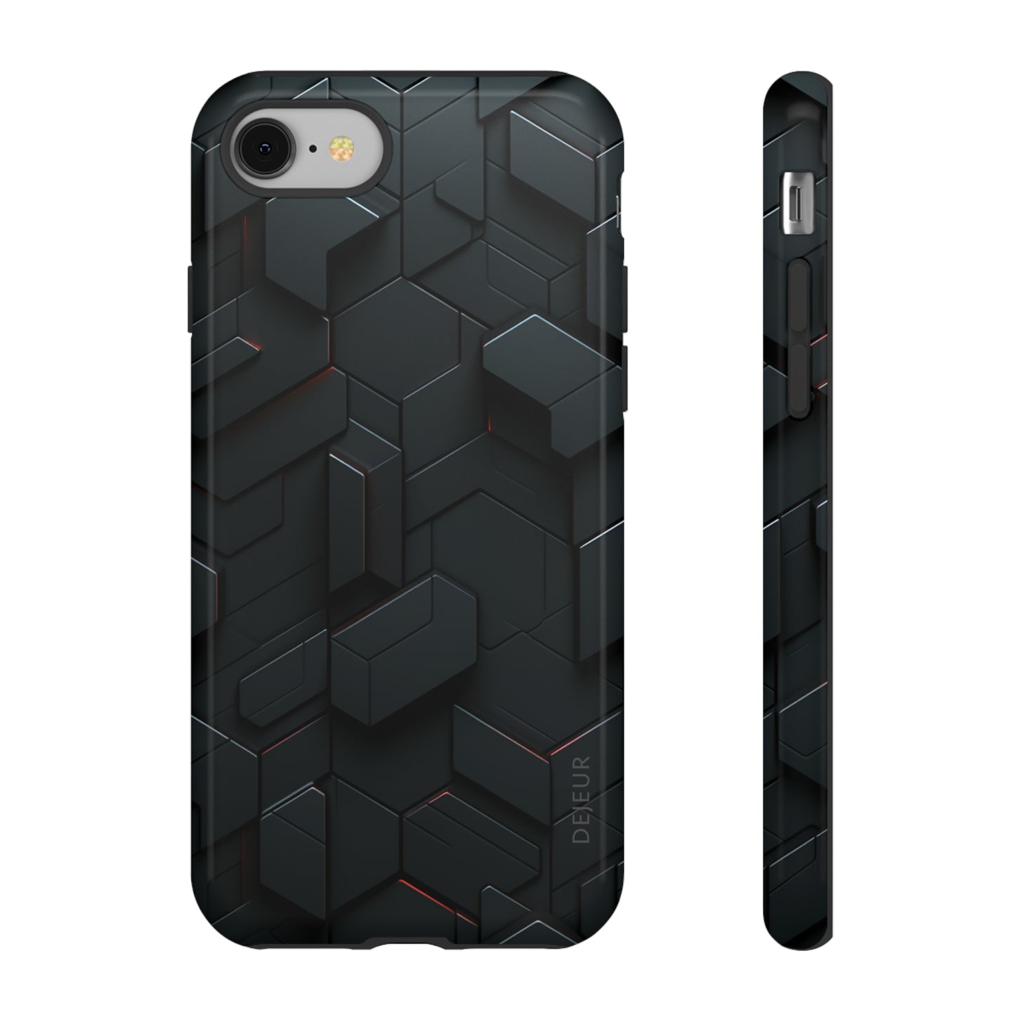 Dark Quantum Transform - iPhone Tough Case