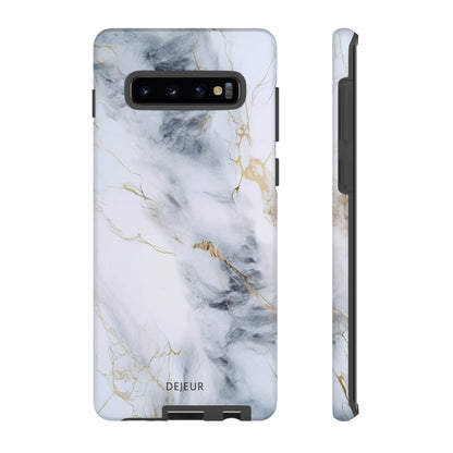 White Gold Marble - Samsung Galaxy Tough Case