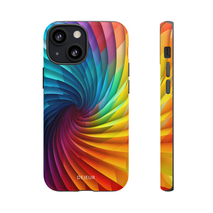 Rainbow Spiral - iPhone Tough Case