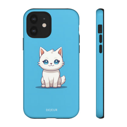 Little Blue Eyed Cat - iPhone Tough Case