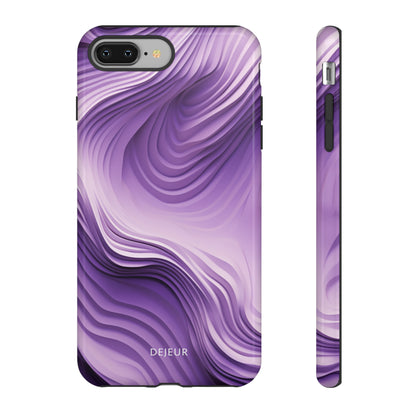 Violet Waves - iPhone Tough Case