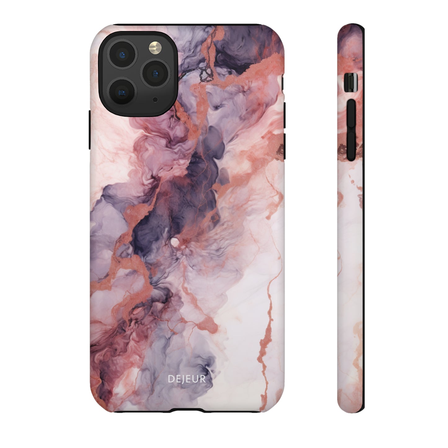 Royal Purple Marble - iPhone Tough Case