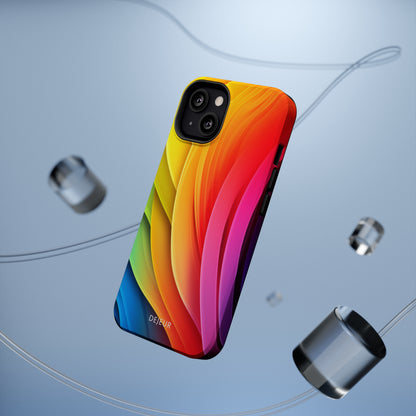 Rainbow Layers - iPhone MagSafe Tough Case