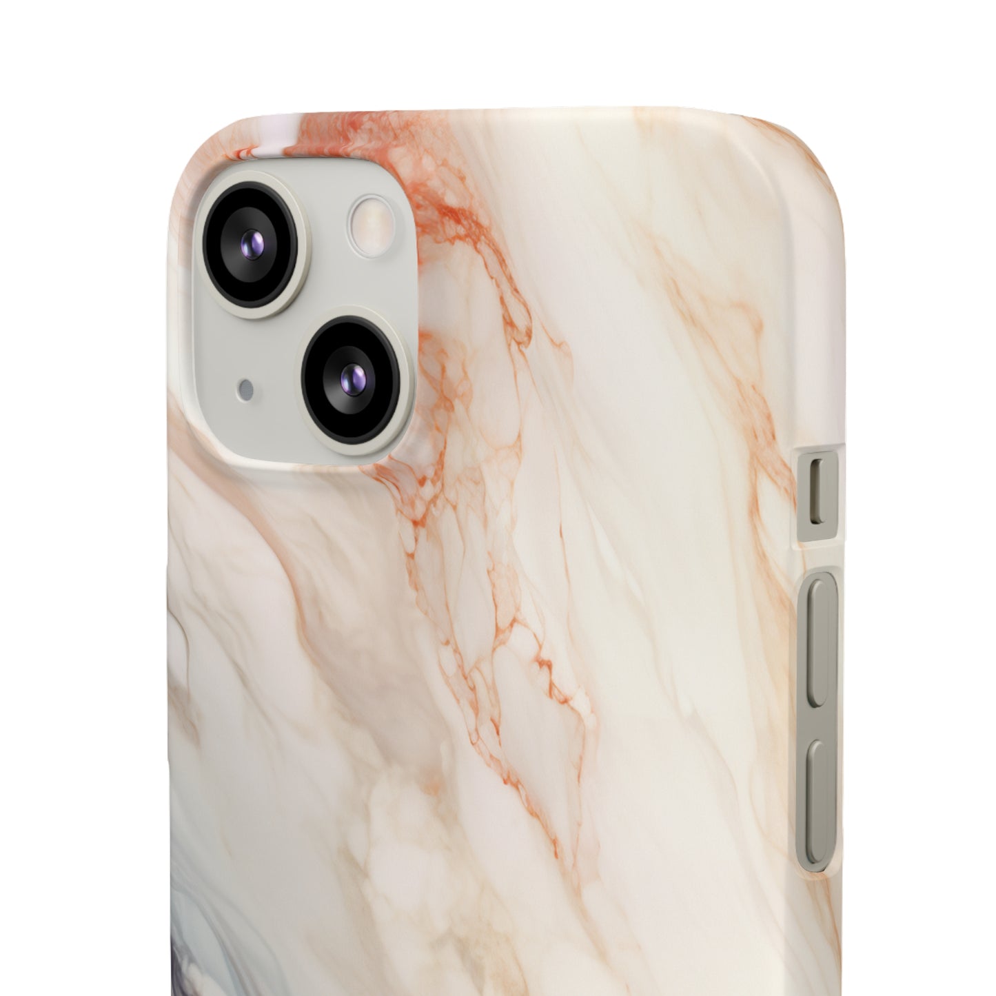 Ash Sandstone Marble - iPhone Snap Case