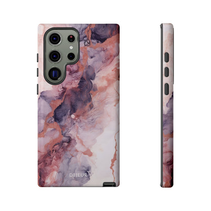 Royal Purple Marble - Samsung Galaxy Tough Case