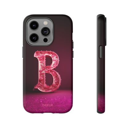 B Pink Roses - iPhone Tough Case