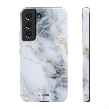 White Gold Marble - Samsung Galaxy Tough Case