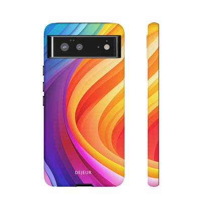 Rainbow Waves - Google Pixel Tough Case