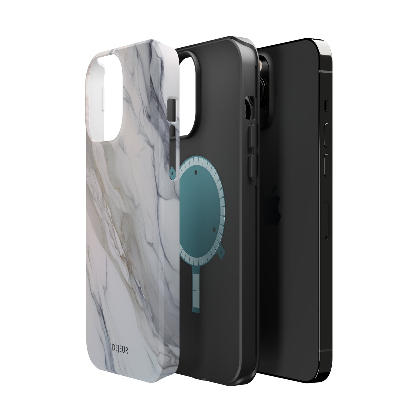 Light Cloud Marble - iPhone MagSafe Tough Case