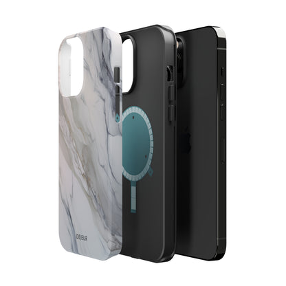 Light Cloud Marble - iPhone MagSafe Tough Case