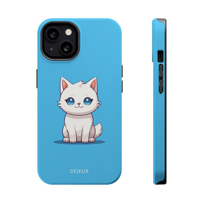 Little Blue Eyed Cat - iPhone MagSafe Tough Case