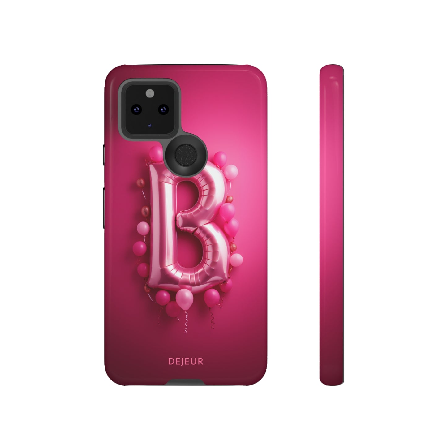 B Magenta Pink Balloons - Google Pixel Tough Case