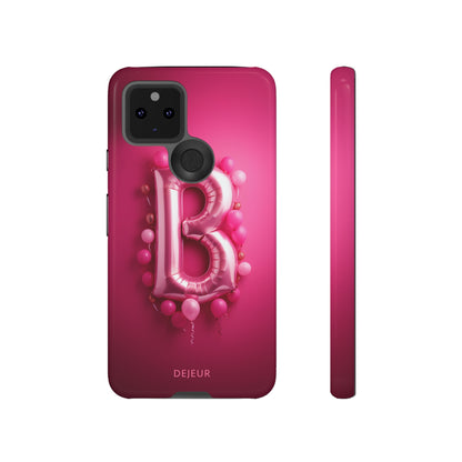 B Magenta Pink Balloons - Google Pixel Tough Case