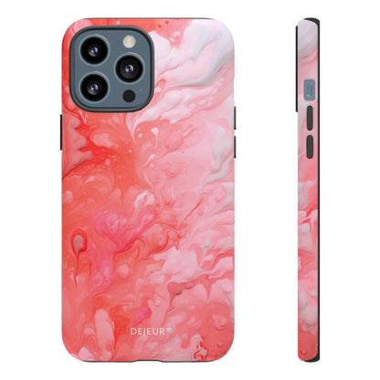 Rose Pink Marble - iPhone Tough Case