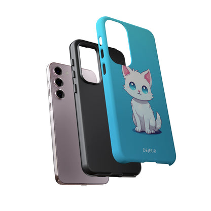 Blue Eyed Cutey Cat - Samsung Galaxy Tough Case