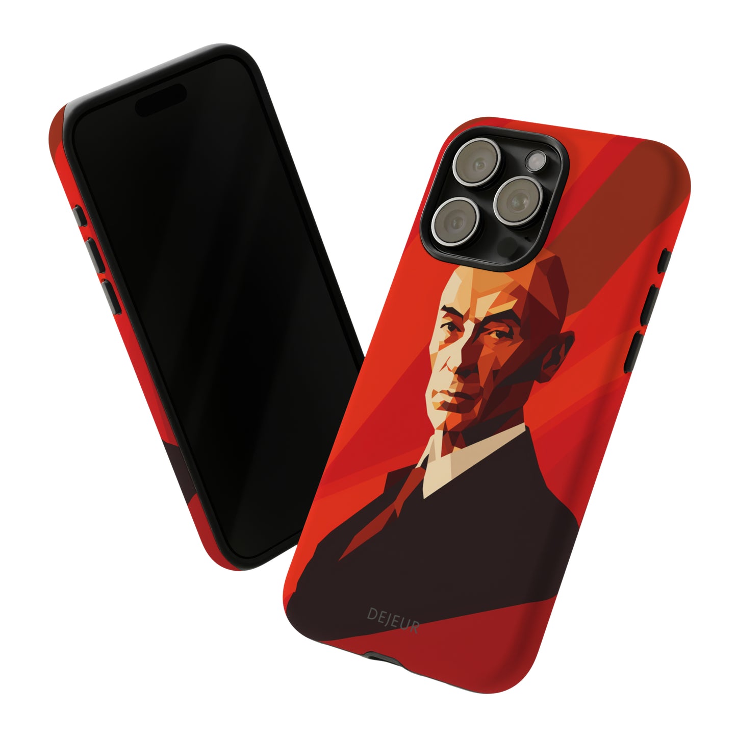 Oppenheimer Minimalist Portrait - iPhone Tough Case