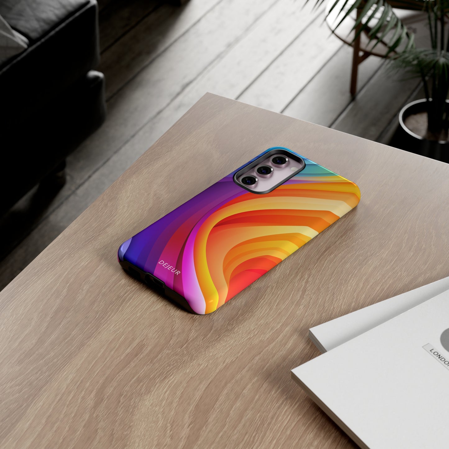 Rainbow Waves - Samsung Galaxy Tough Case