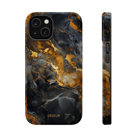 Platinum Gold Marble - iPhone MagSafe Tough Case