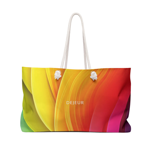 Weekender Tote Bag - Rainbow Layers