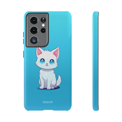 Blue Eyed Cutey Cat - Samsung Galaxy Tough Case