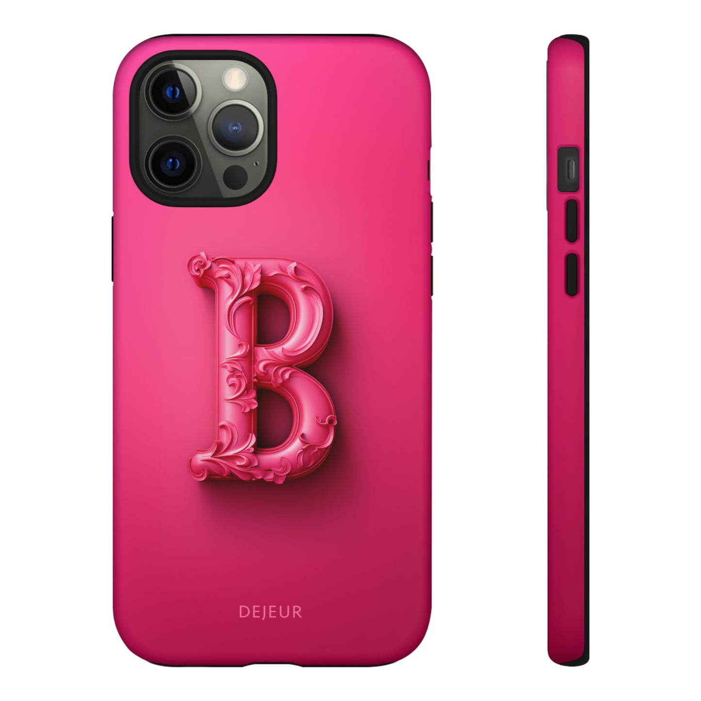 B Hot Pink - iPhone Tough Case