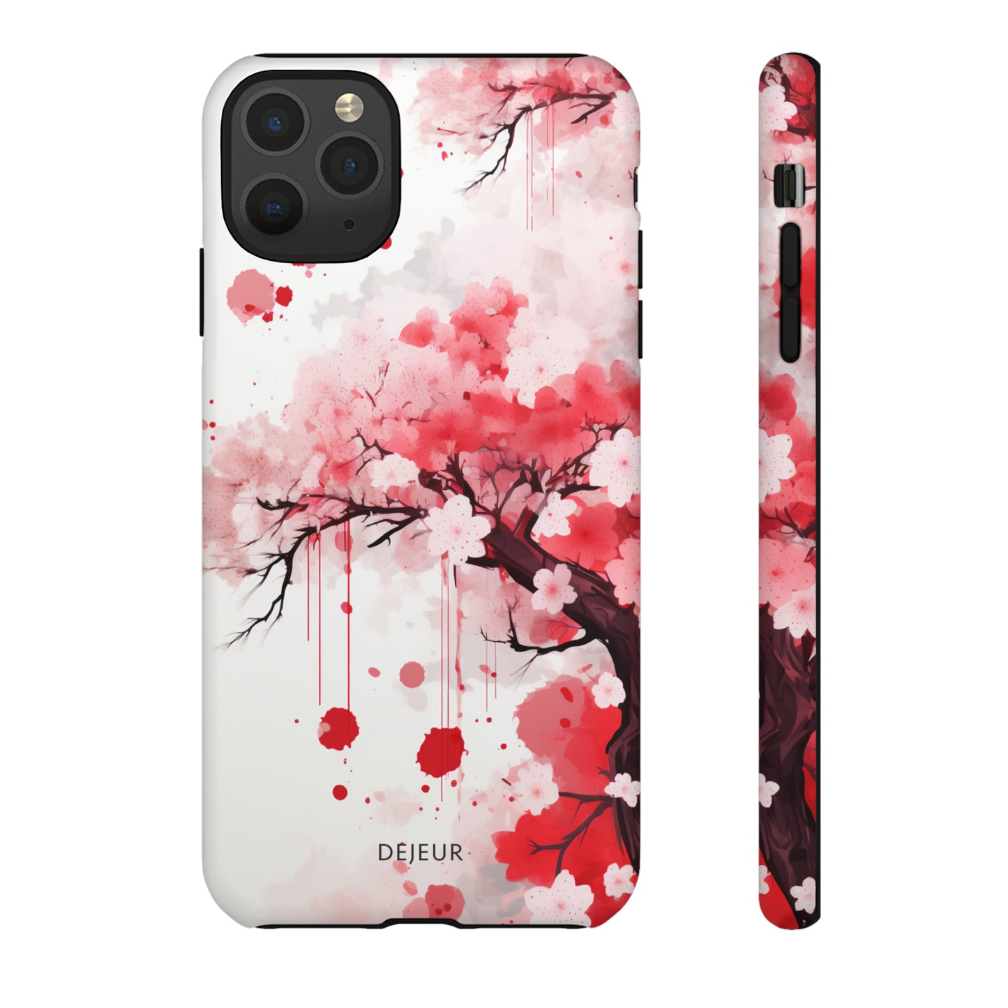 Cherry Blossom Painting - iPhone Tough Case