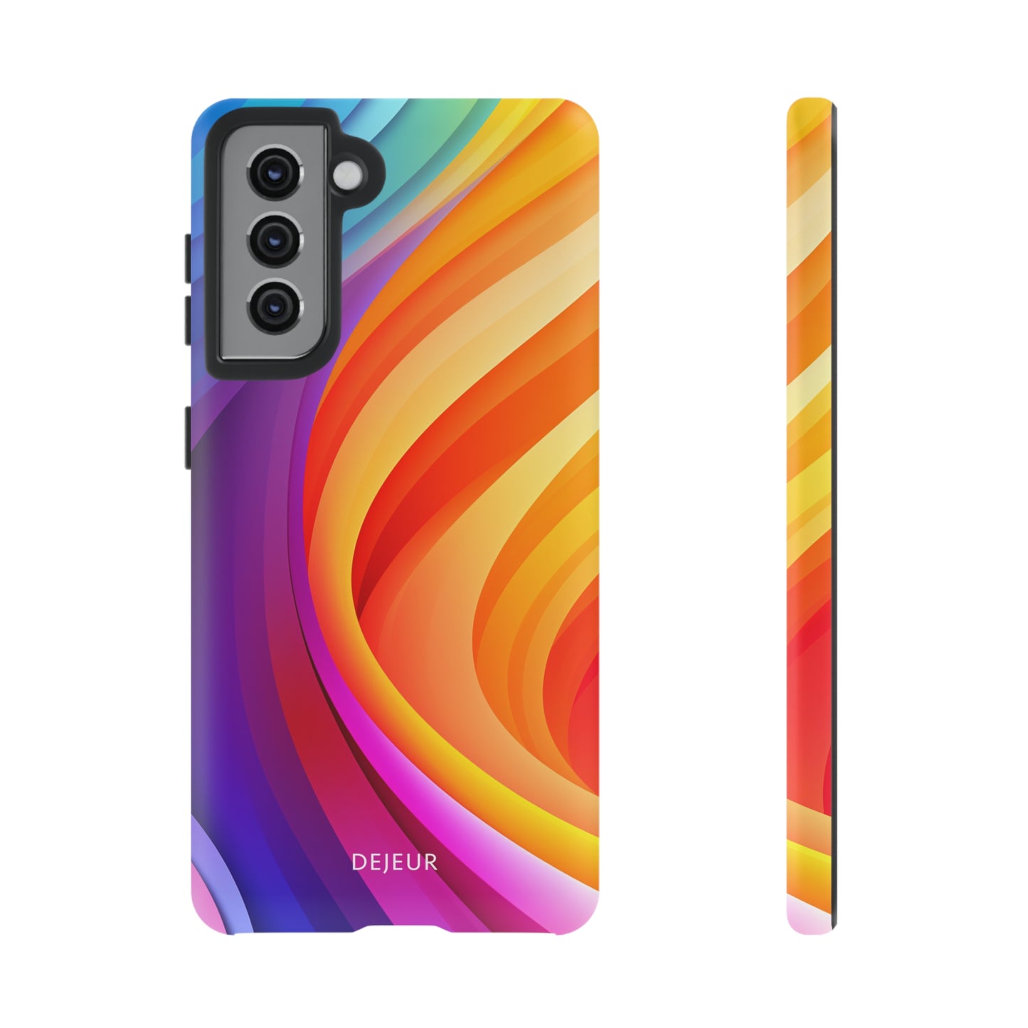 Rainbow Waves - Samsung Galaxy Tough Case