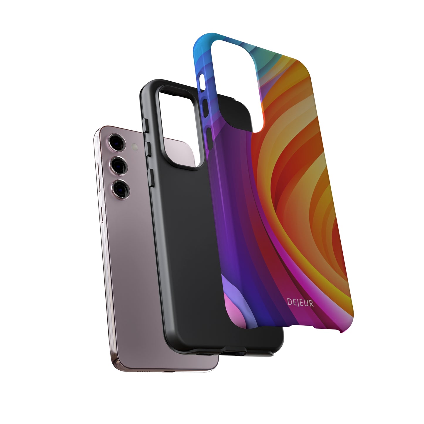 Rainbow Waves - Samsung Galaxy Tough Case