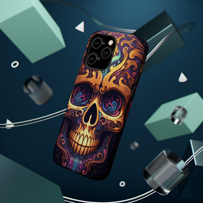 Paisley Skull - iPhone MagSafe Tough Case