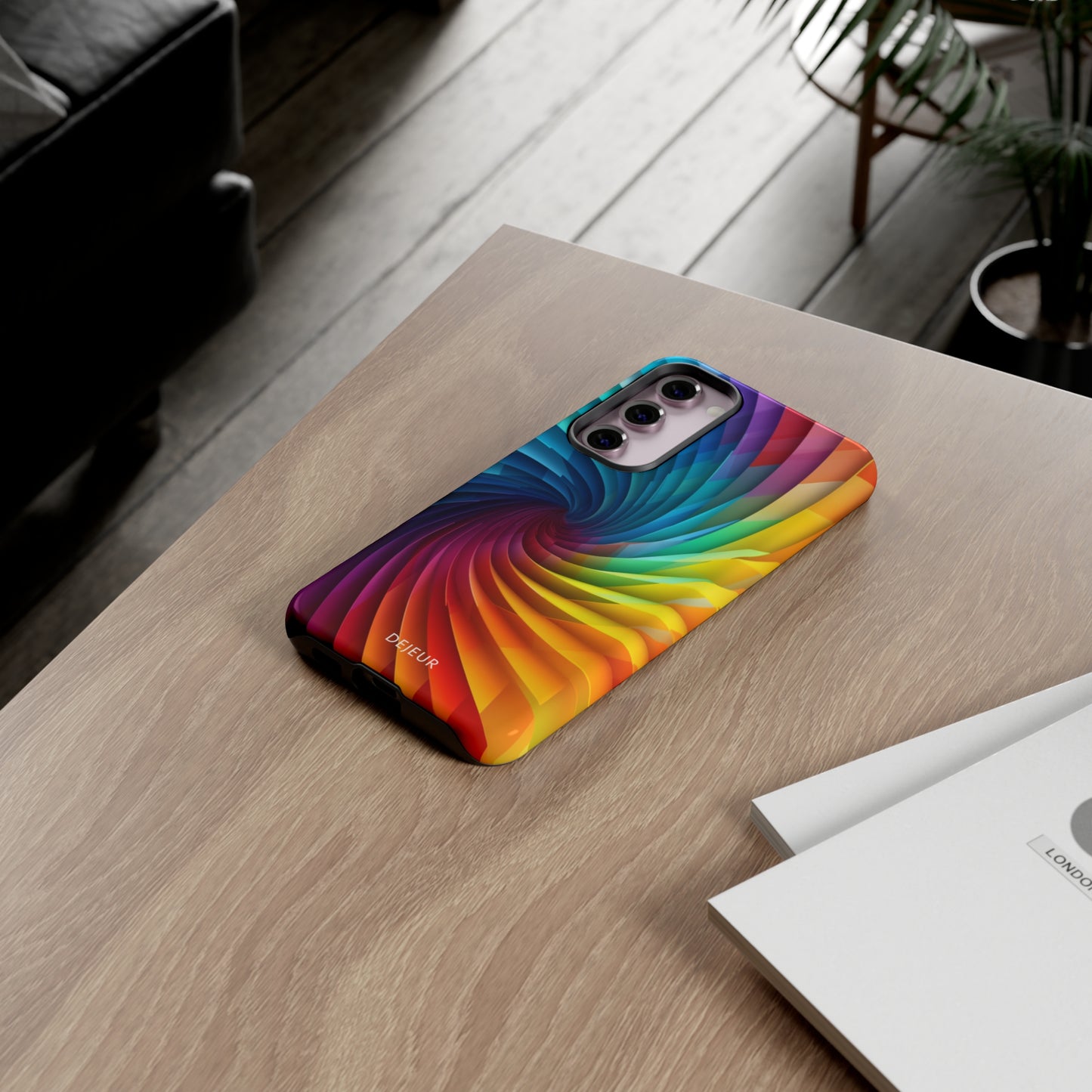 Rainbow Spiral - Samsung Galaxy Tough Case