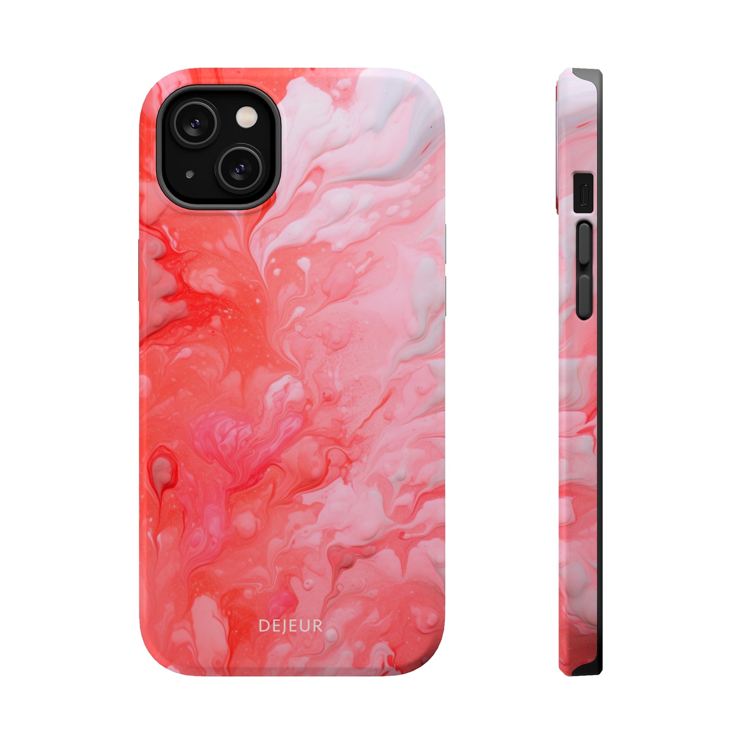 Rose Pink Marble - iPhone MagSafe Tough Case