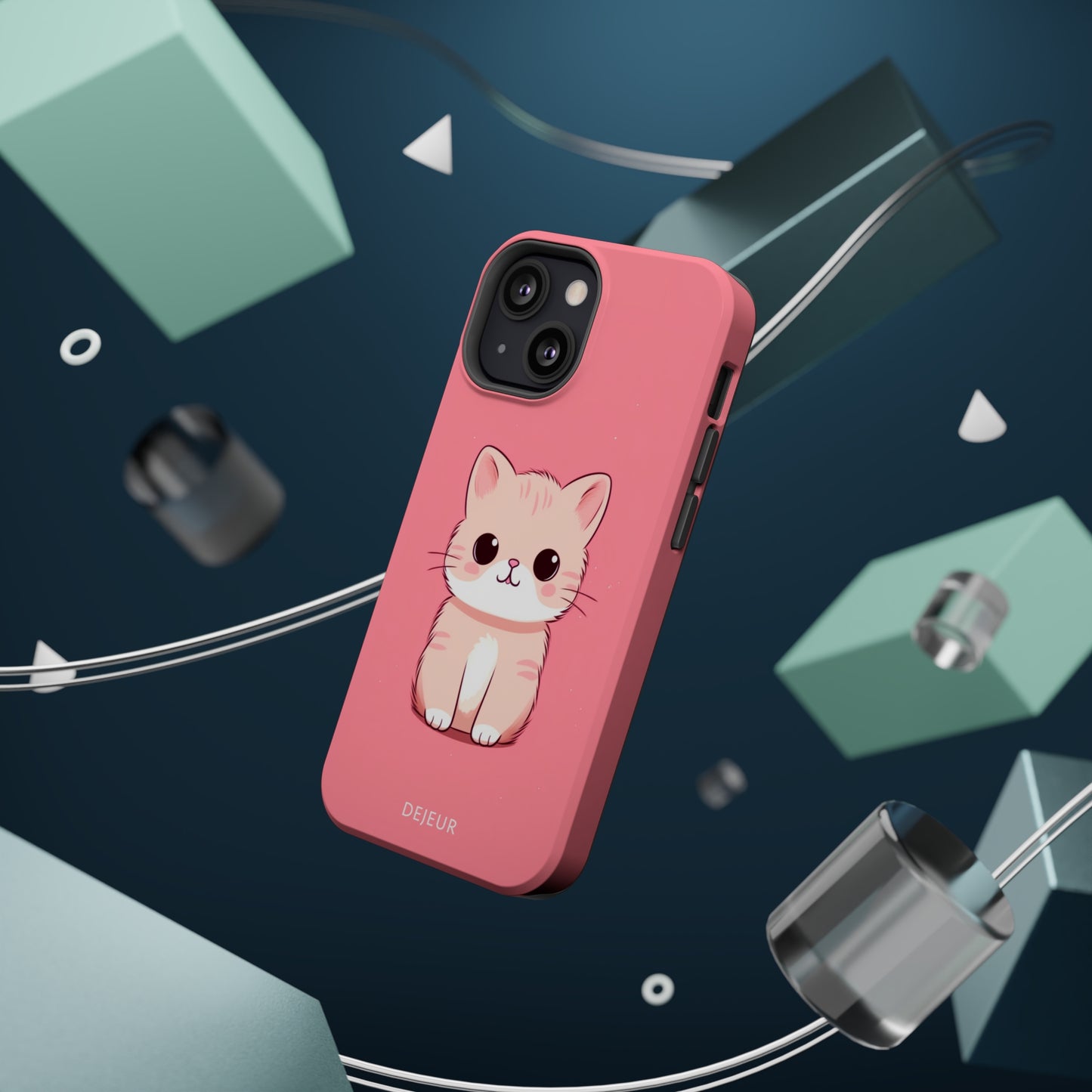 Pink Whiskers - iPhone MagSafe Tough Case