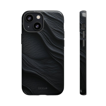 Charcoal Ripples - iPhone Tough Case