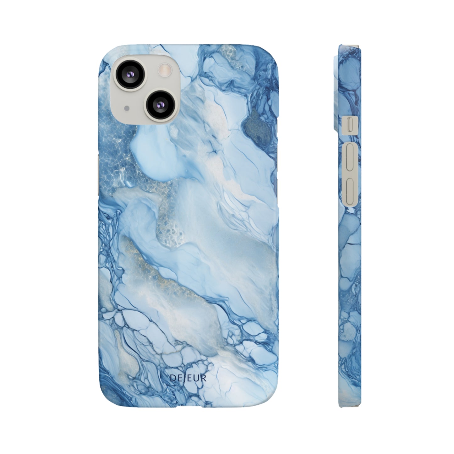 Sky Blue Marble - iPhone Snap Case