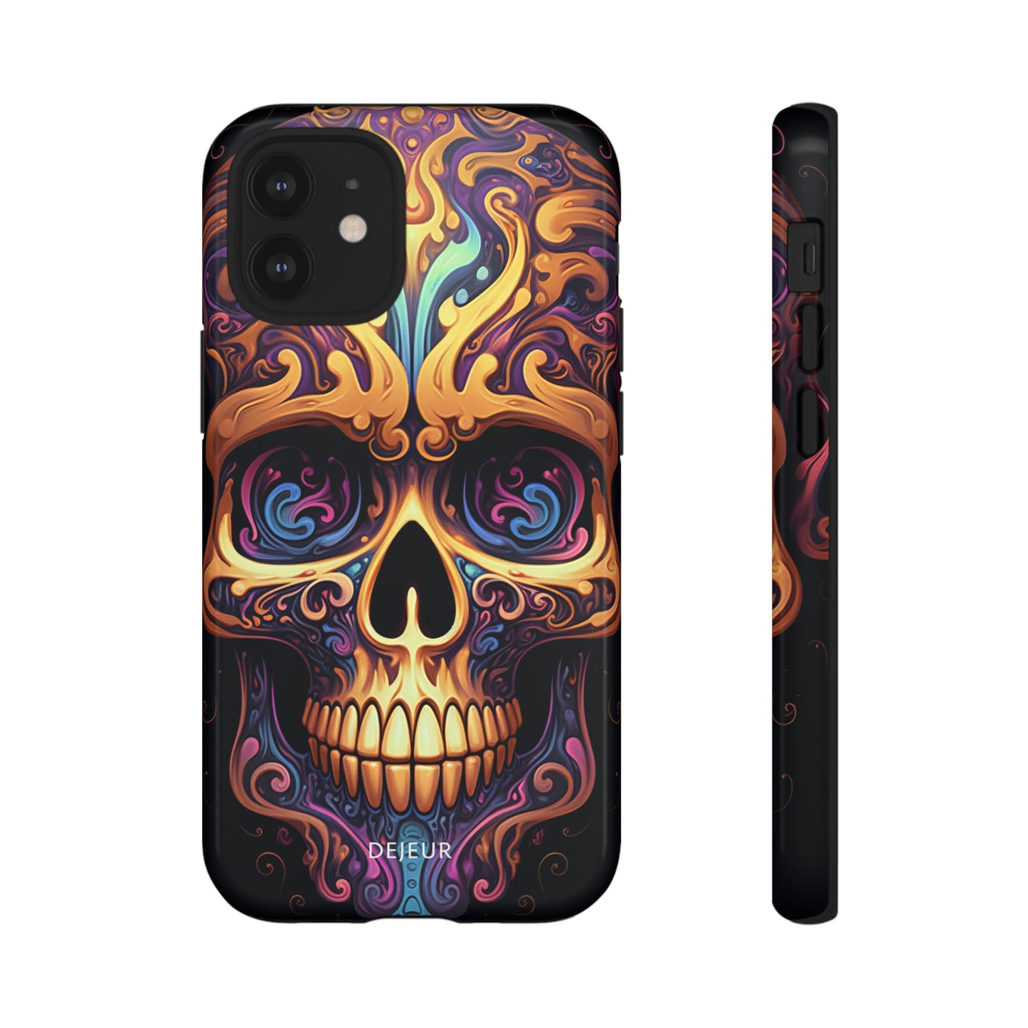 Paisley Skull - iPhone Tough Case