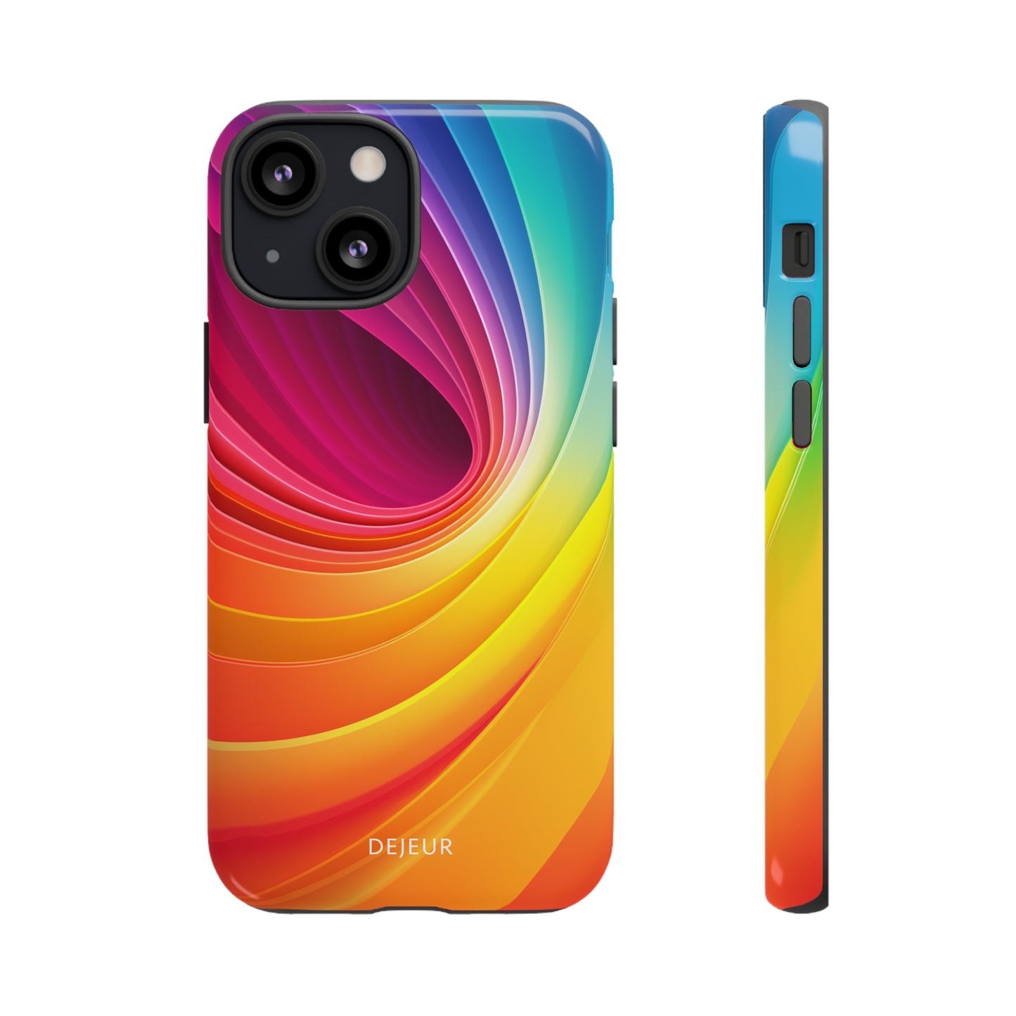 Rainbow Swirl - iPhone Tough Case