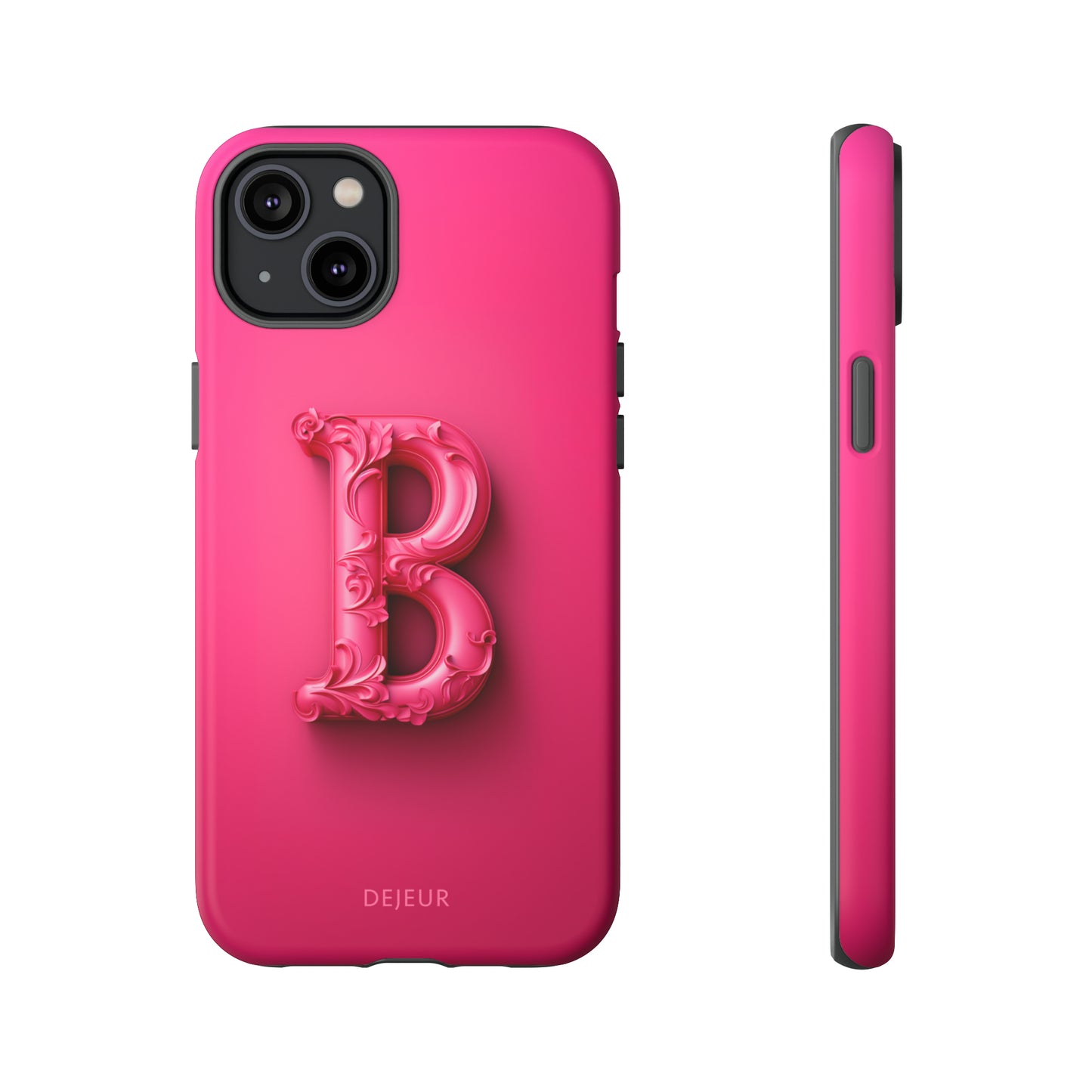 B Hot Pink - iPhone Tough Case