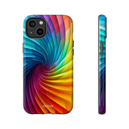 Rainbow Spiral - iPhone Tough Case